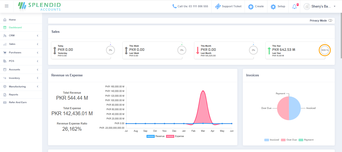 Splendid Accounts (ERP Integration) screenshot